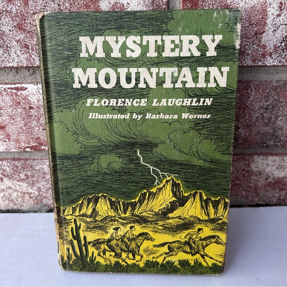 Mystery Mountain Florence Laughlin Vintage Hardcover 1964 Youth Fiction